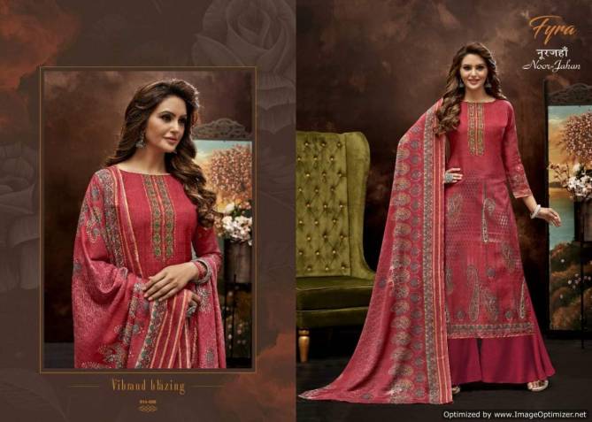 Fyra Noor Jahan 3 Fancy Wear Soft Cotton Digital Print Designer Dress Material